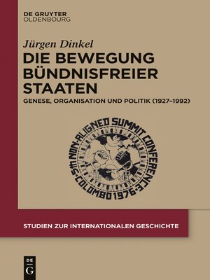 cover image of Die Bewegung Bündnisfreier Staaten